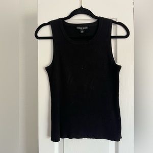 Black Cable & Gauge sweater tank - medium